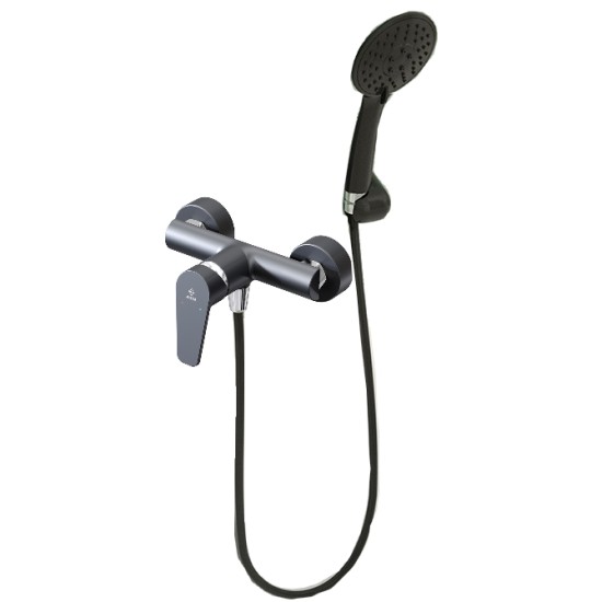 Mofém Zenit fekete zuhany csaptelep (84.232.28.0N)