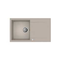 Mofém Zenit 86 1B1D bézs gránit mosogatótálca (760012803B2)