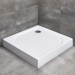 Radaway Delos C 80x80 szögletes akril zuhanytálca, levehető előlappal (4C88170-03)