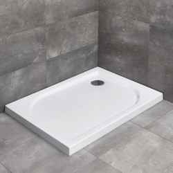 Radaway Delos D 90x75 szögletes akril zuhanytálca (4D97545-03)