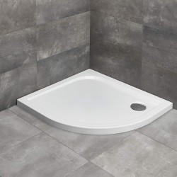 Radaway Delos E 90x80 balos íves, aszimmetrikus akril zuhanytálca (SDE9080-01L)