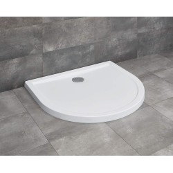 Radaway Delos P 100x90 félköríves akril zuhanytálca (4Z19035-03N)