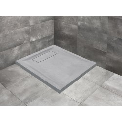 Radaway Doris C 90x90 kőhatású szögletes öntöttmárvány zuhanytálca (DC9090-52)