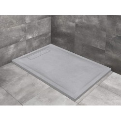 Radaway Doris F 120x80 kőhatású szögletes öntöttmárvány zuhanytálca (DF1280-52)
