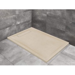 Radaway Doris F 150x80 kőhatású szögletes öntöttmárvány zuhanytálca (DF1580-55)