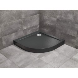 Radaway Doros Stone A 90x90 kőhatású íves akril zuhanytálca, előlappal (SDRA9090-05-54S)