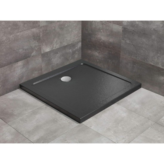 Radaway Doros Stone C 80x80 kőhatású szögletes akril zuhanytálca (SDRC8080-01-54S)