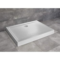 Radaway Doros Stone D 100x90 kőhatású szögletes akril zuhanytálca, előlappal (SDRD1090-05-04S)