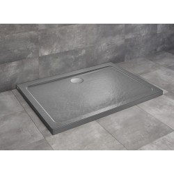 Radaway Doros Stone D 130x90 kőhatású szögletes akril zuhanytálca (SDRD1390-01-64S)