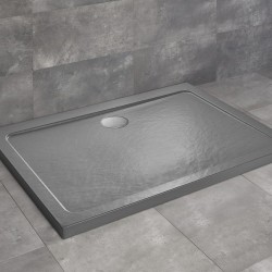 Radaway Doros Stone D 90x80 kőhatású szögletes akril zuhanytálca (SDRD9080-01-64S)