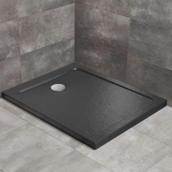 Radaway Doros Stone F 150x80 kőhatású szögletes akril zuhanytálca (SDRF1580-01-54S)