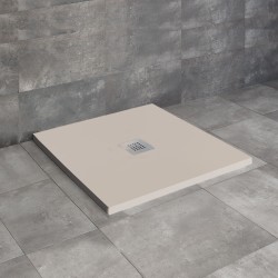 Radaway Kios C 80x80 kőhatású szögletes öntöttmárvány zuhanytálca (KC8080-55)