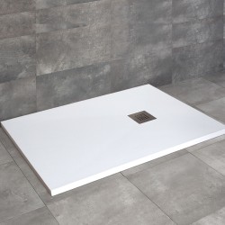 Radaway Kios F 120x70 kőhatású szögletes öntöttmárvány zuhanytálca (KF1270-53)