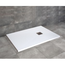 Radaway Kios F 150x90 kőhatású szögletes öntöttmárvány zuhanytálca (KF1590-53)