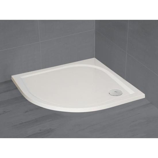 Radaway Paros A 80x80 íves öntöttmárvány zuhanytálca (MBA8080-03-1)