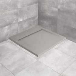 Radaway Teos C 100x100 kőhatású szögletes öntöttmárvány zuhanytálca (HTC100100-74)