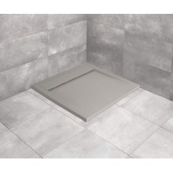 Radaway Teos C 80x80 kőhatású szögletes öntöttmárvány zuhanytálca (HTC8080-74)