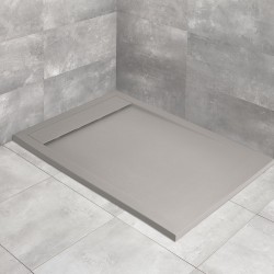 Radaway Teos F 140x70 kőhatású szögletes öntöttmárvány zuhanytálca (HTF14070-74)