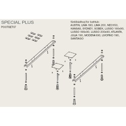 Riho Plus kádláb (207095)