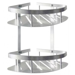 Diplon alu 2 szintes sarokpolc (SZ4302)