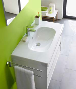 Duravit D-code szaniterek: klasszikus fürdőszobai formák
